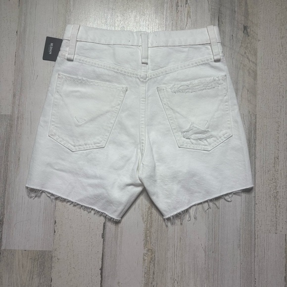 NWT Hudson Devon High Rise Distressed Denim Shorts Size 23 - Picture 5 of 5